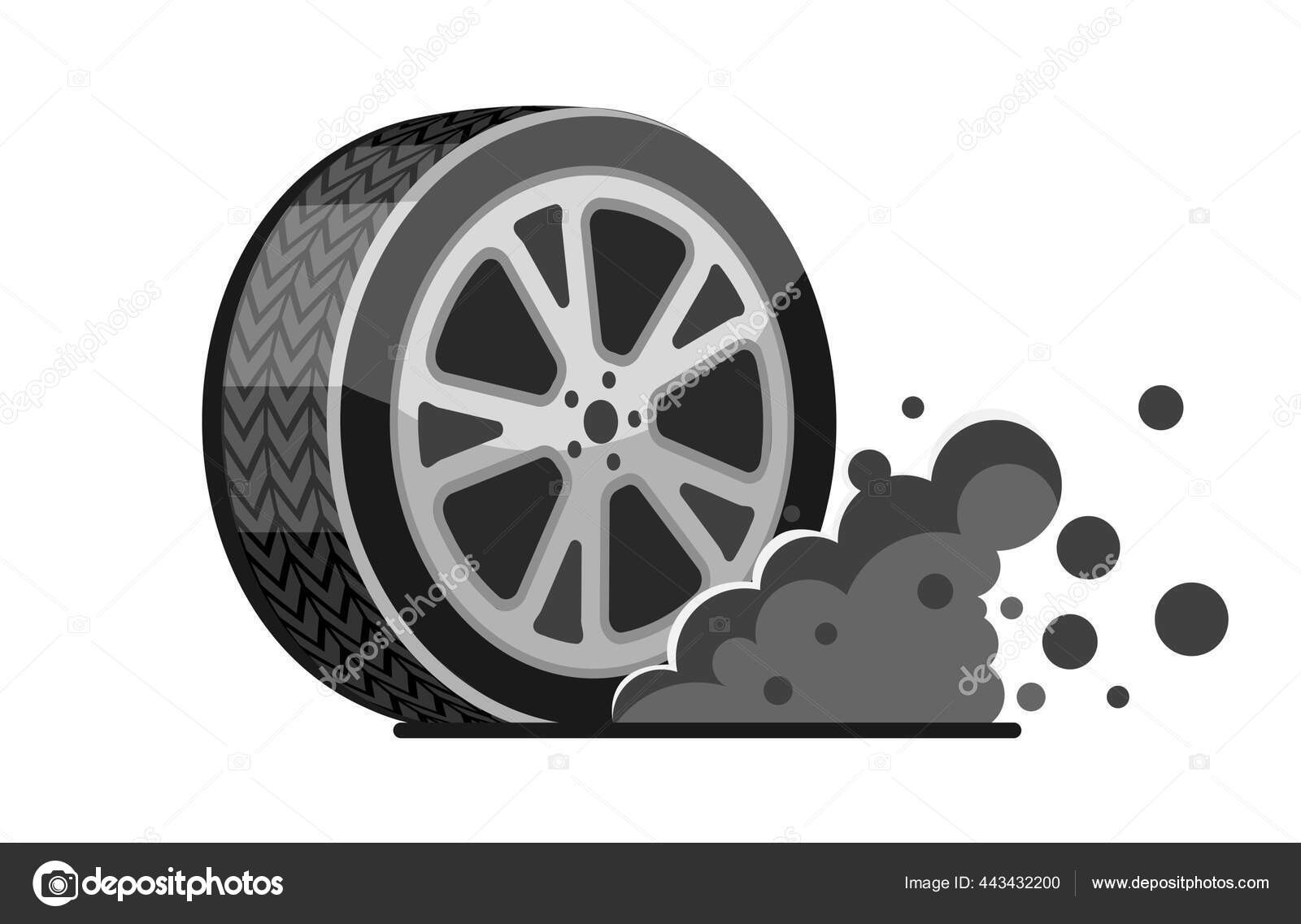 Icono de la rueda de coche en estilo cómic Ilustración vectorial de dibujos animados de la parte del vehículo sobre fondo blanco aislado Concepto de negocio de efecto de salpicaduras de neumáticos #37 Icono de la rueda de coche en estilo cómic Ilustración vectorial de dibujos animados de la parte del vehículo sobre fondo blanco aislado Concepto de negocio de efecto de salpicaduras de neumáticos