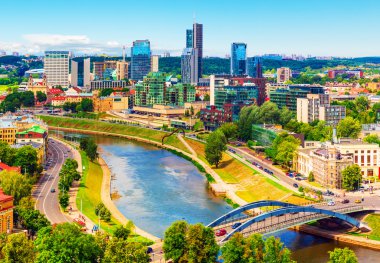 Litvanya, Vilnius 'un hava manzarası