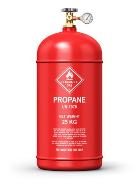 Sıvılaştırılmış propan endüstriyel gaz konteyner