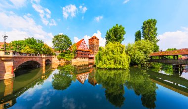 Nuremberg, Almanya eski şehir