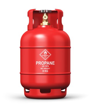 Sıvılaştırılmış propan endüstriyel gaz konteyner