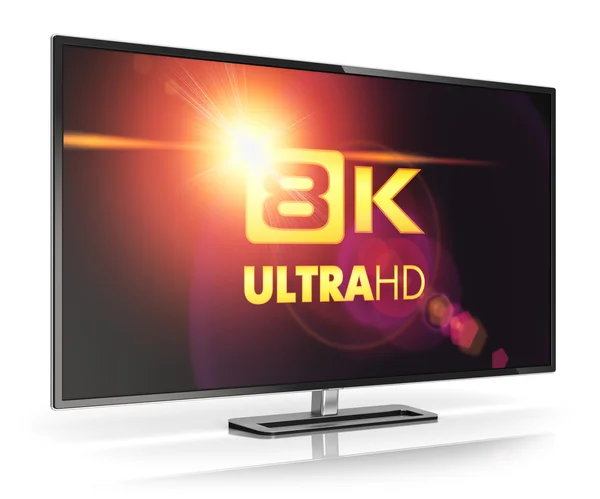 8 k Ultrahd 电视 — 图库照片