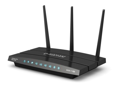 Wireless internet router clipart