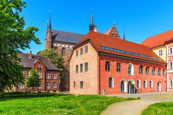 Arhitectură antică în Wismar, Germania — Fotografie, imagine de stoc