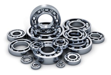 Collection of ball bearings clipart