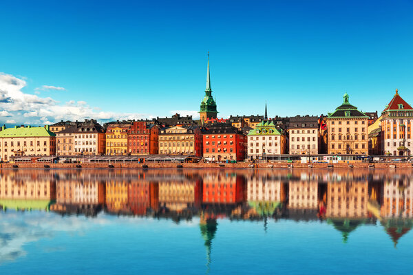 Old Town in Stockholm, Sweden