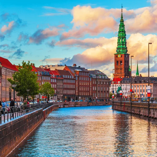 Kopenhagen, Denemarken — Stockfoto