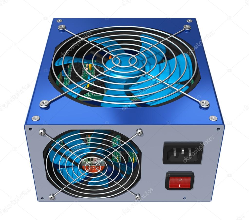 Computer PC AC power supply unit — Stock Photo © scanrail 57066239