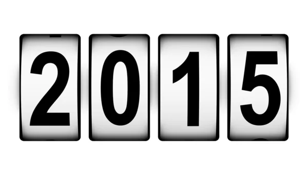 Nuevo concepto de año 2015 — Foto de Stock