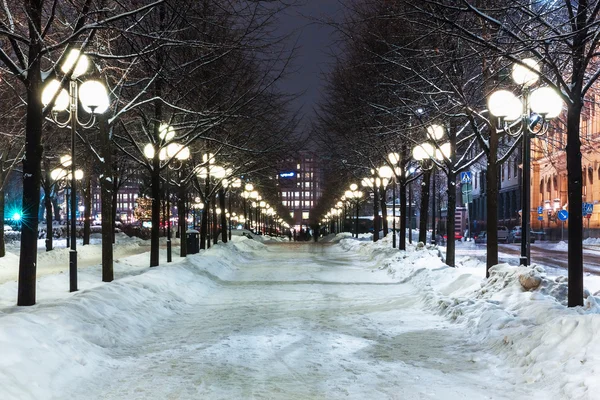 Inverno em Stockholm, Suecia — Fotografia de Stock