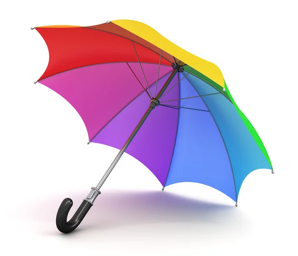 Rainbow umbrella — Stock Photo, Image