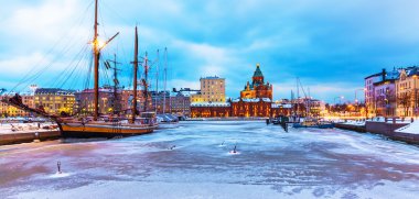 Kışın, helsinki, Finlandiya