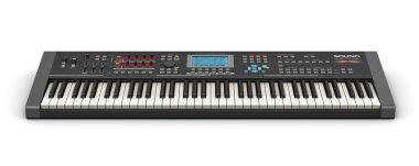 Professional musical synthesizer clipart