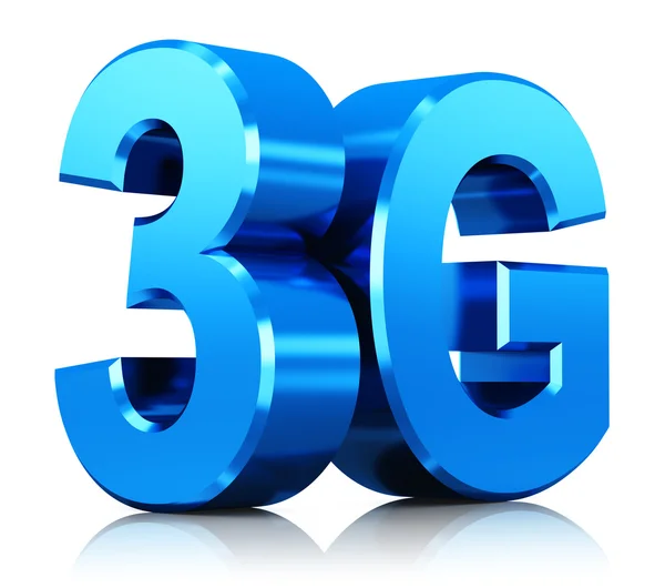 Logo della tecnologia wireless 3G — Foto Stock