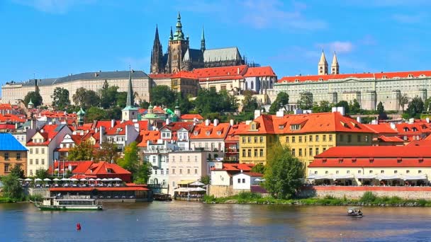 Paisagem de Praga, República Checa — Vídeo de Stock