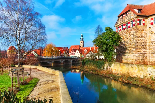 Lauf egy der Pegnitz, Németország — Stock Fotó