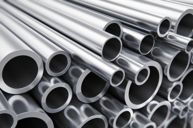 Metal pipes clipart