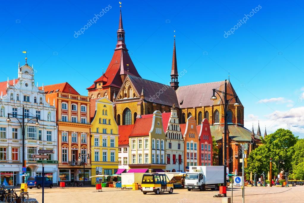 Rostock, Germany — Stock Photo © scanrail #73043481