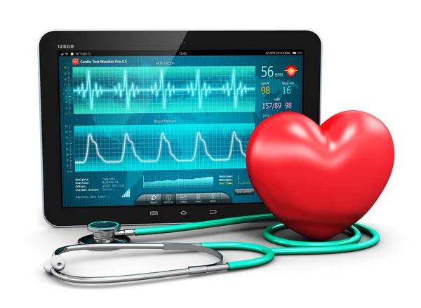 CONCEPTO DE CARDIOLOGÍA —  Fotos de Stock