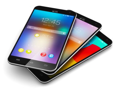 Modern dokunmatik ekran smartphones
