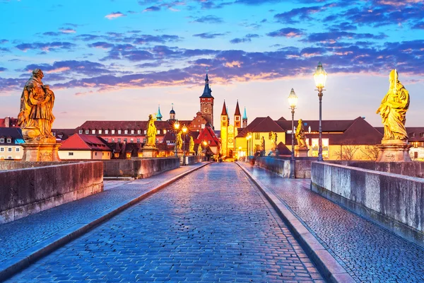 Wurzburg, Bavorsko, Německo — Stock fotografie