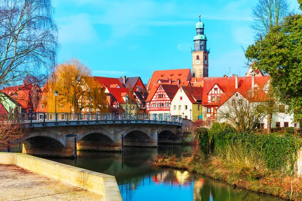 Lauf egy der Pegnitz, Németország — Stock Fotó