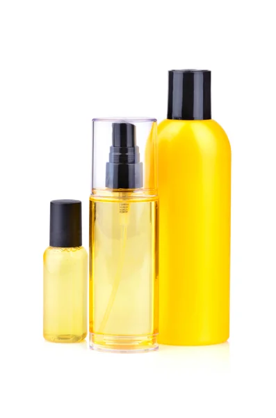 Yellow lotions — Stock Photo, Image