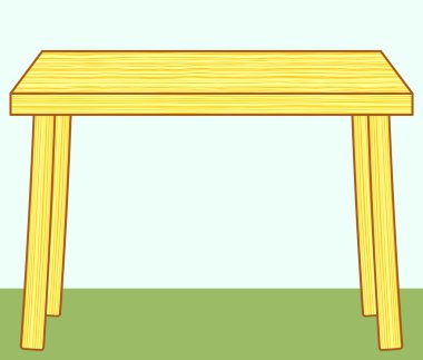 ahşap masa simgesi
