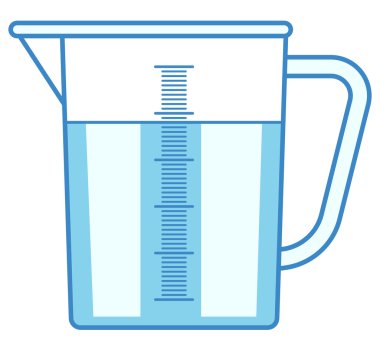 sürahi simgesi ölçülüyor