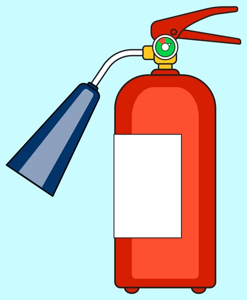 Icono extintor de incendios — Vector de stock