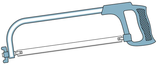 Metall såg verktyg — Stock vektor