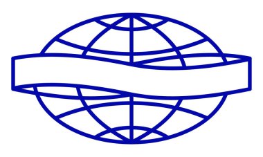 Kurdele yüzüklü, soyut dış görünüm.