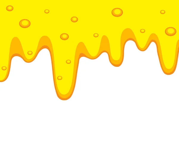 Иллюстрация Абстрактной Схемы Капания Жидкости — стоковый вектор