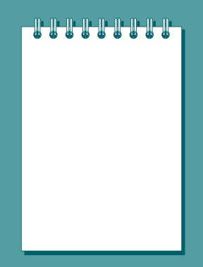 Kağıt defter çizimi