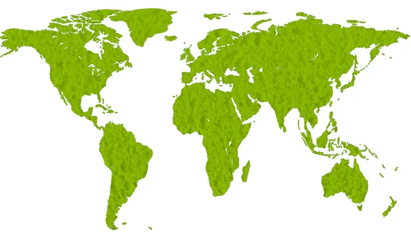 Mapa del mundo abstracto — Archivo Imágenes Vectoriales