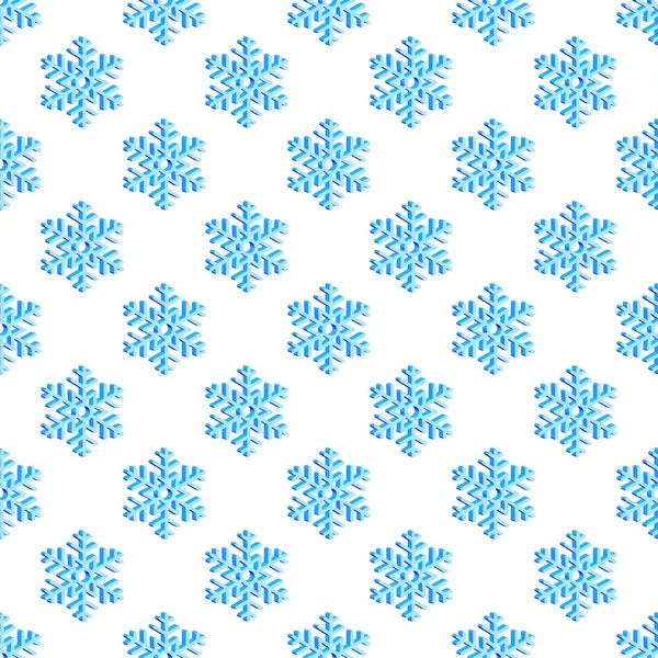 Snowflakes pattern — Stock Vector