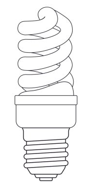 Kontur enerji tasarrufu lamba