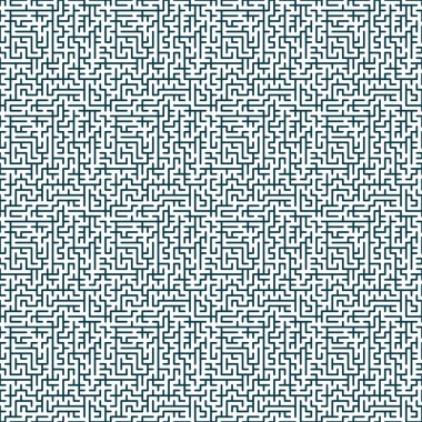 Seamless maze pattern clipart