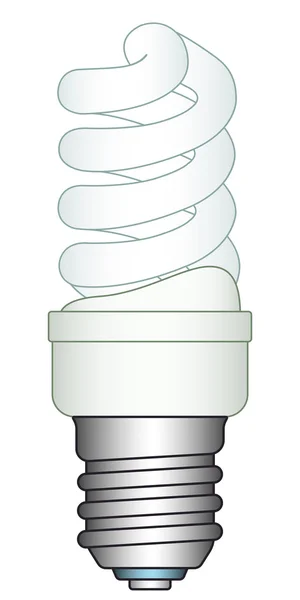 Energy saving lamp — Stock Vector