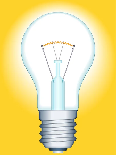 Light bulb — Stock Vector