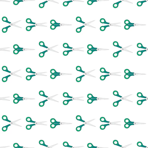Scissors pattern — Stock Vector