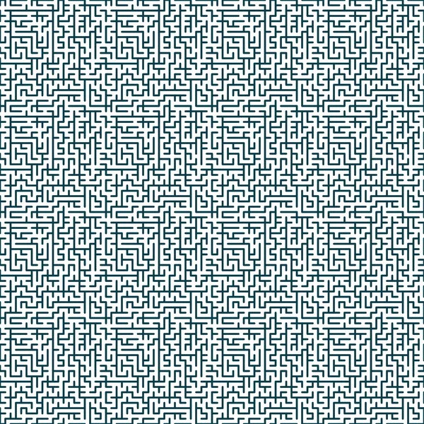 Seamless maze pattern — Stock Vector