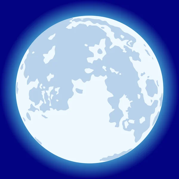 Full Moon — Stock Vector