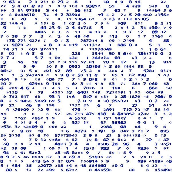 模式的杨树数字 — 图库矢量图片