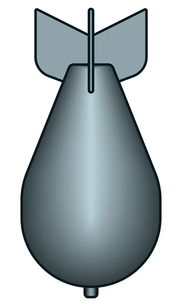 Bomben-Symbol — Stockvektor