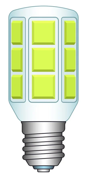 Lampa LED — Wektor stockowy