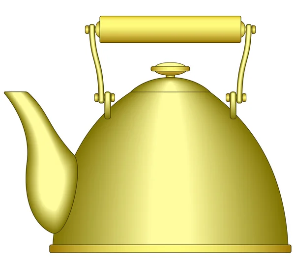 Theepot pictogram — Stockvector