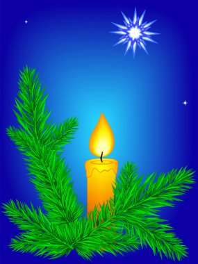 Mumlu Noel ağacı