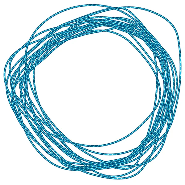 Spiralschnur-Ikone — Stockvektor