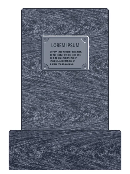 Grey tombstone icon Royalty Free Stock Vectors